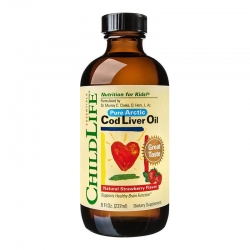 Cod Liver Oil Secom, 237 ml, Childlife Essentials