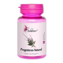 Progesteron Natural Sublima, 60 comprimate, Dacia Plant