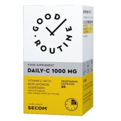 Daily-C 1000 mg Secom, Good Routine, 30 capsule