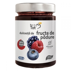 Dulceata de Fructe de Padure fara zahar, 360g, Dacia Plant