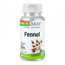 Fenicul (Fennel) 450mg Secom, 100 cps, Solaray