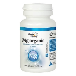 Magneziu Organic, 60 comprimate, Dacia Plant