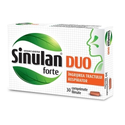 Sinulan Duo Forte, 30 tablete, Walmark