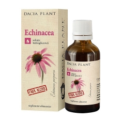 Tincutra de Echinacea fara alcool, 50 ml, Dacia Plant