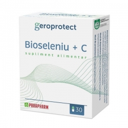 Bioseleniu + Vitamina C, 30 capsule, Parapharm