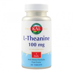 L-Theanine 100mg, 30 tablete, Secom