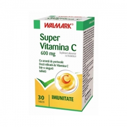 Super Vitamina C 600mg, Walmark, 30 tablete