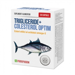 Trigliceride + Colesterol Optim, 30 capsule, Parapharm