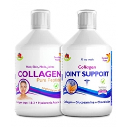 Pachet Colagen Lichid Tip 1 si 3 + Colagen Joint Support Tip 2 
