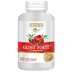 Globy Forte, 120 tablete, Ayurmed, Supliment antianemic natural