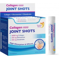Joint Shots Colagen lichid hidrolizat tip 1, 2 și 3, 20 fiole, Swedish Nutra