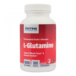 L-Glutamine 1000mg, Secom, 100 tablete, Jarrow Formulas
