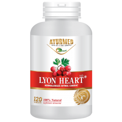 Lyon Heart, 120 tablete, Ayurmed, supliment tonic cardiac