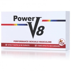 Power V8, 4 pastile pentru potenta