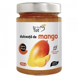 Dulceata de Mango, fara zahar, 360g, Dacia Plant - Bun de Tot