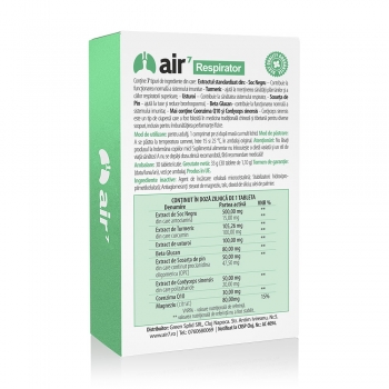 Air 7 Respirator, 30 tablete, Green Splid
