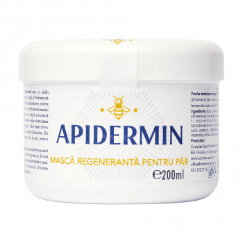 Apidermin masca regeneranta pentru par, Complex Apicol, 200 ml