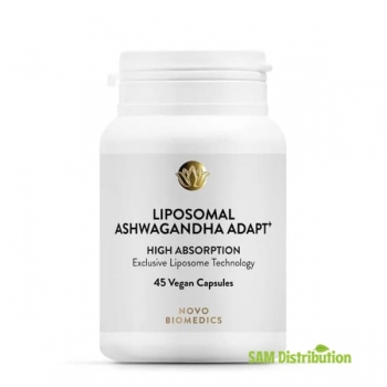 Ashwagandha Lipozomala Adapt+, Novo Biomedics, 45 capsule