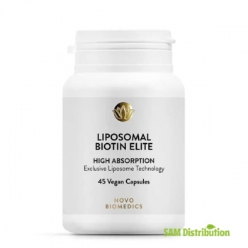 Biotina Lipozomala Elite, Novo Biomedics, 45 capsule