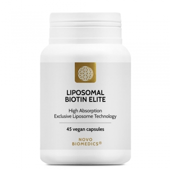 Biotina Lipozomala Elite, Novo Biomedics, 45 capsule
