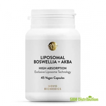 Boswellia Lipozomala cu AKBA, Novo Biomedics, 45 capsule