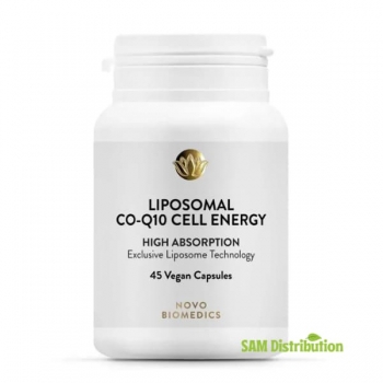 Co-Q10 Lipozomala pentru Energie Celulara, Novo Biomedics, 45 capsule
