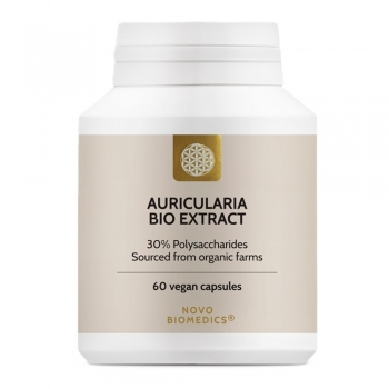 Extract de ciuperca Auricularia, Novo Biomedics, 60 capsule