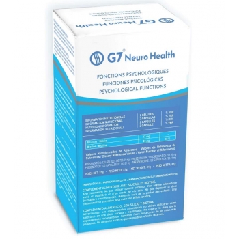 G7 Neuro Health, 120 capsule, Silicium