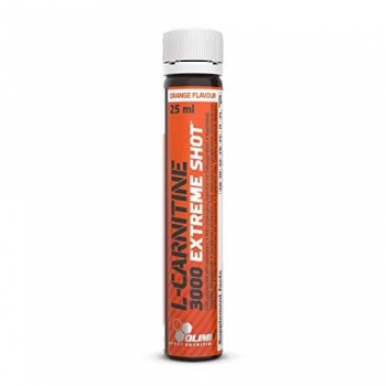 L-Carnitina 3000 Extreme Shot, Olimp Sport Nutrition, 20 fiole portocale