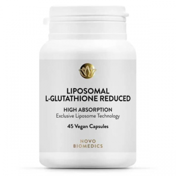 L-Glutathione Lipozomal Reduced, Novo Biomedics, 45 capsule