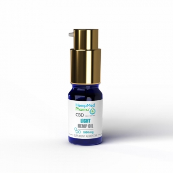 Ulei CBD Light Hemp, 1000 mg, HempMed Pharma, 10 ml