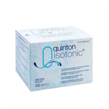 Apa de mare isotonica Plasma Quinton Isotonic, 30 fiole x 10 ml