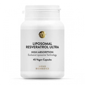 Resveratrol Lipozomal Ultra, Novo Biomedics, 45 capsule
