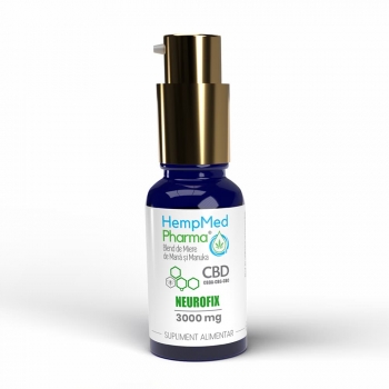 Ulei CBD Neurofix, 3000 mg, HempMed Pharma, 10 ml
