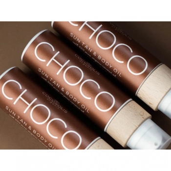 Ulei de corp bronzant Choco Cocosolis, 110ml