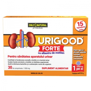 Urigood Forte, Only Natural, 30 comprimate