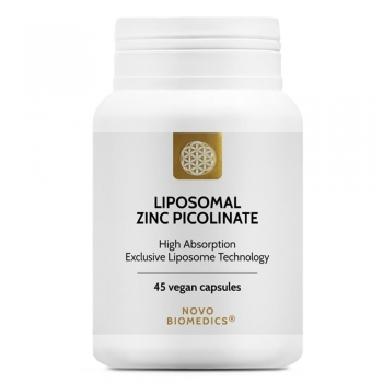 Zinc Picolinat Lipozomal, Novo Biomedics, 45 capsule