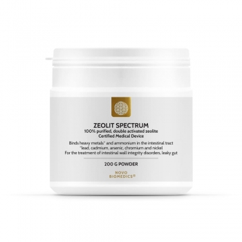 Zeolit Spectrum pulbere, 200 g, Novo Biomedics