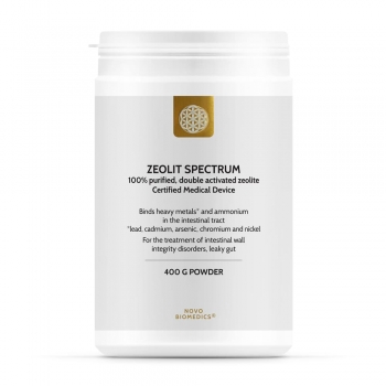 Zeolit Spectrum pulbere, 400g, Novo Biomedics
