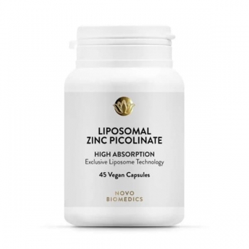 Zinc Picolinat Lipozomal, Novo Biomedics, 45 capsule