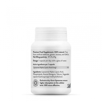 Acid Alfa-Lipoic Lipozomal, Novo Biomedics, 45 capsule