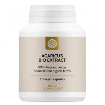 Extract de ciuperca Agaricus, Novo Biomedics, 60 capsule