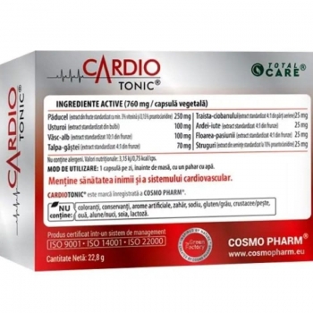 Cardiotonic, 30 cps, Cosmopharm