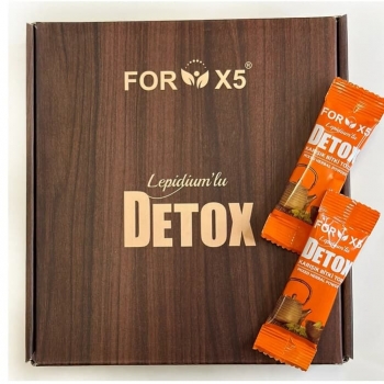 Ceai de slabit Turcesc Lepidiumlu Detox For X5, 30 plicuri x 4 g