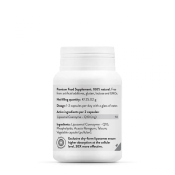 Co-Q10 Lipozomala pentru Energie Celulara, Novo Biomedics, 45 capsule