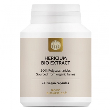 Extract de ciuperca Hericium, Novo Biomedics, 60 capsule