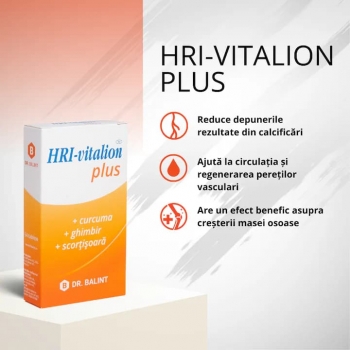 Hri Vitalion Plus, 54 tablete, Vitalion