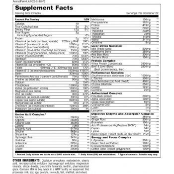 Universal Nutrition Animal Pak, 44 plicuri