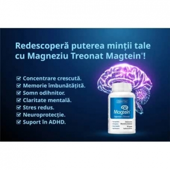 Magneziu Treonat Magtein, Zenyth, 90 capsule