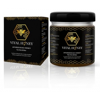 Vital Honey, Miere Afrodisiaca Pentru Potenta, borcan 240 g